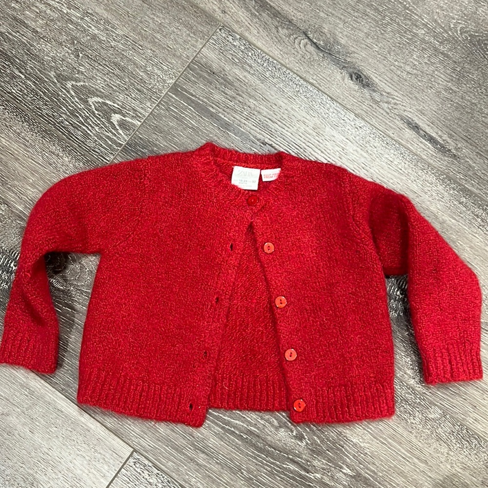ZARA ALPACA WOOL BLEND SWEATER